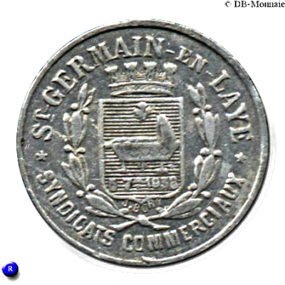 5 Centimes front