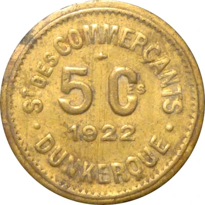 5 Centimes front