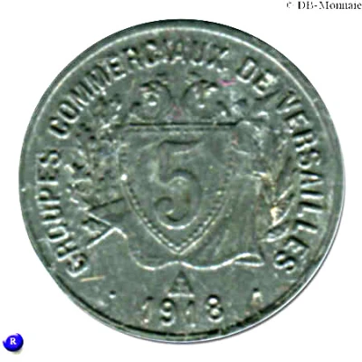 5 Centimes back