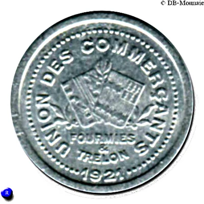 5 Centimes front