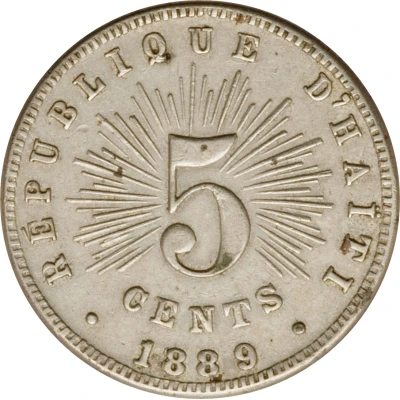 5 Centimes front