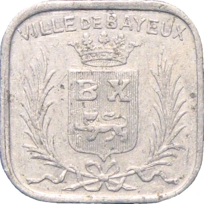 5 Centimes front