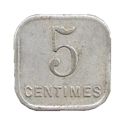 5 Centimes back