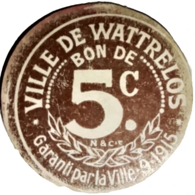 5 Centimes front