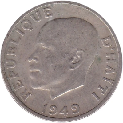 5 Centimes front