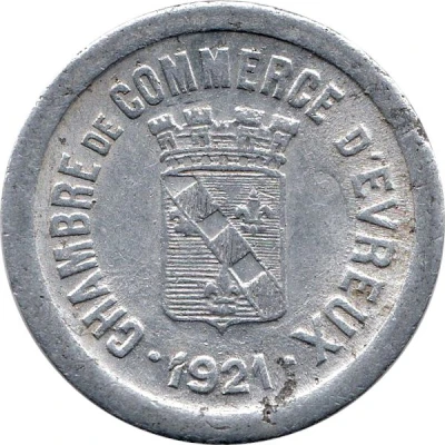 5 Centimes front