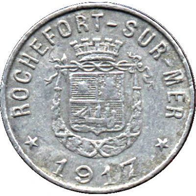 5 Centimes front