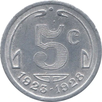 5 Centimes back