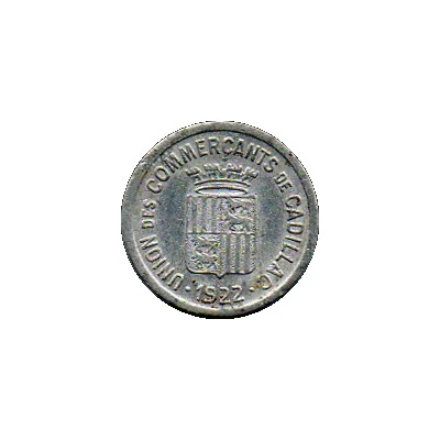 5 Centimes front