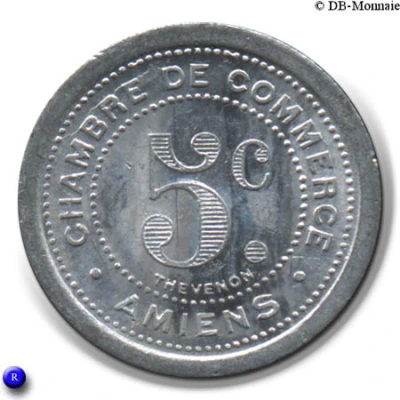 5 Centimes back