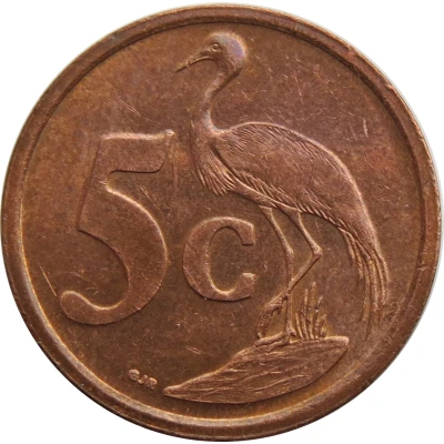 5 Cents Aforika Borwa back