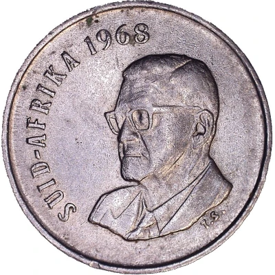 5 Cents Charles Swart; Afrikaans Legend - SUID-AFRIKA front