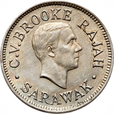 5 Cents - Charles V. Brooke Rajah front