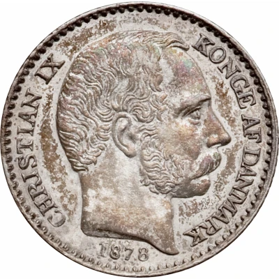 5 Cents - Christian IX front