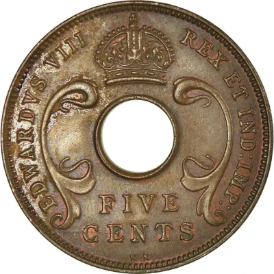 5 Cents - Edward VIII front