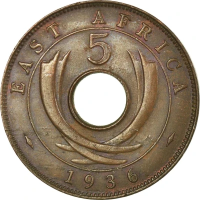 5 Cents - Edward VIII back