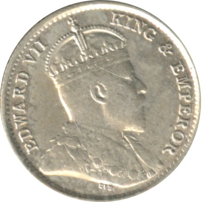 5 Cents - Edward VII front