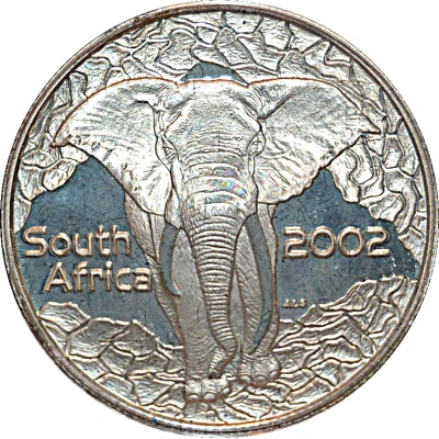 5 Cents Elephant - Strength of Africa front