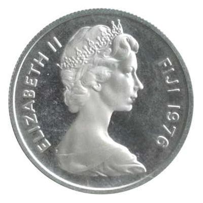 5 Cents - Elizabeth II 2nd portrait; Silver Proof Issue front