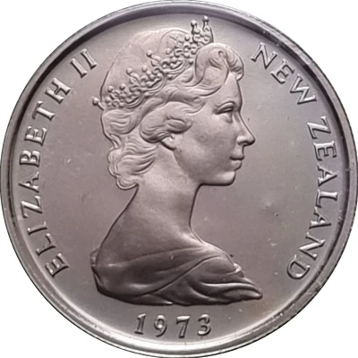 5 Cents - Elizabeth II 2nd portrait front