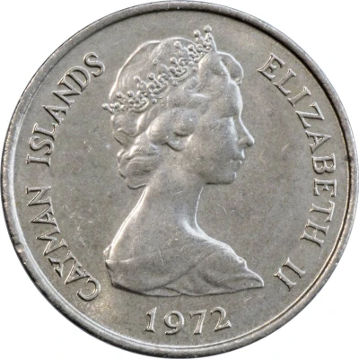 5 Cents - Elizabeth II 2nd portrait front