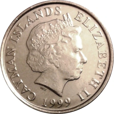 5 Cents - Elizabeth II 4th portrait front