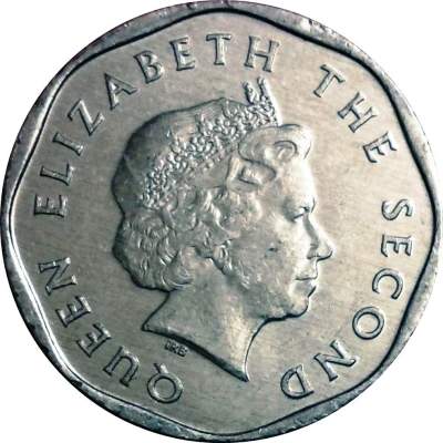 5 Cents - Elizabeth II 4th portrait front