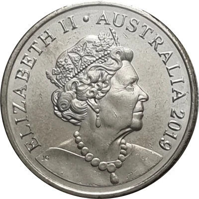 5 Cents - Elizabeth II 6th Portrait front