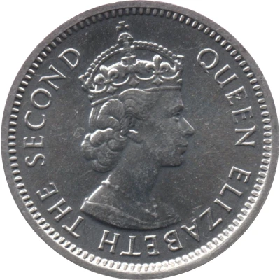 5 Cents - Elizabeth II Aluminium front