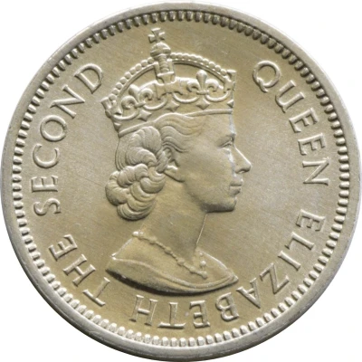 5 Cents - Elizabeth II F.A.O. front