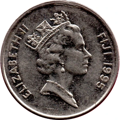 5 Cents - Elizabeth II FAO front