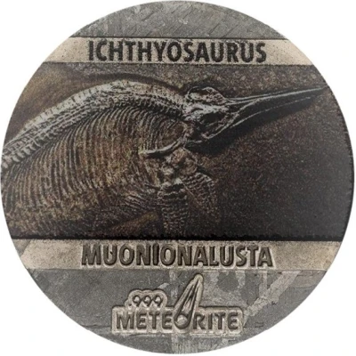 5 Cents - Elizabeth II Ichthyosaurus back