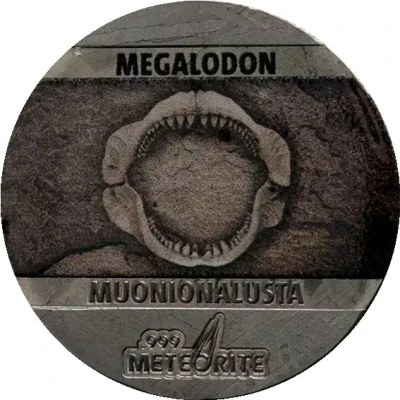 5 Cents - Elizabeth II Megalodon back