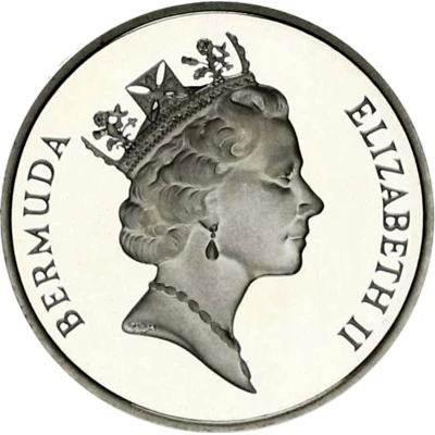 5 Cents - Elizabeth II Silver Proof Issue front