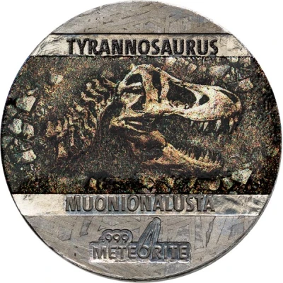 5 Cents - Elizabeth II Tyrannosaurus back