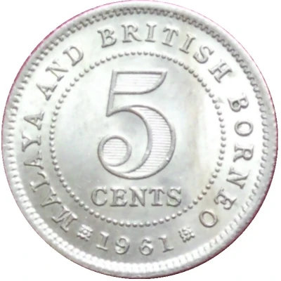 5 Cents - Elizabeth II back