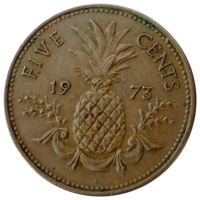 5 Cents - Elizabeth II back