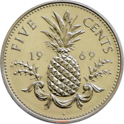 5 Cents - Elizabeth II back