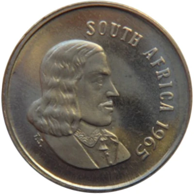 5 Cents English Legend - SOUTH AFRICA front