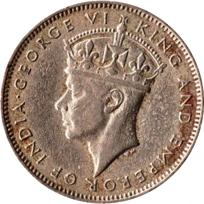 5 Cents - George VI Copper-Nickel front