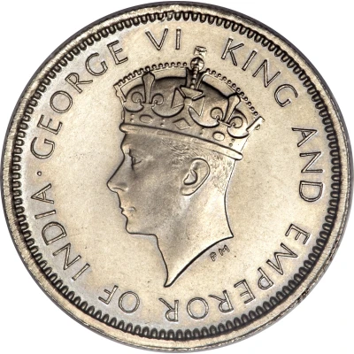 5 Cents - George VI front