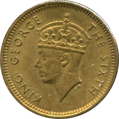 5 Cents - George VI front