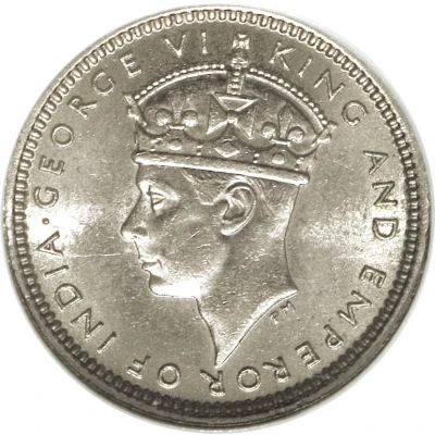 5 Cents - George VI front