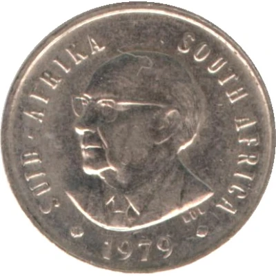 5 Cents Nicolaas J. Diederichs front