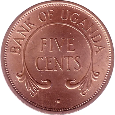 5 Cents Non-magnetic back