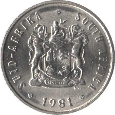 5 Cents SUID-AFRIKA - SOUTH AFRICA front