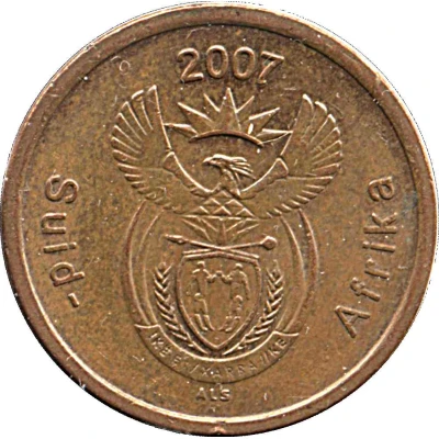 5 Cents Suid-Afrika front