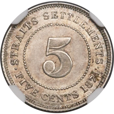 5 Cents - Victoria back