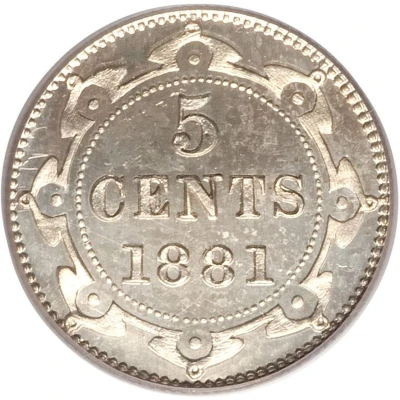 5 Cents - Victoria back