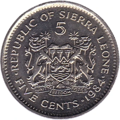 5 Cents front